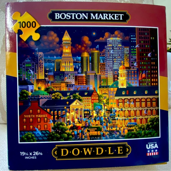 Dowdle Other - Dowdle Boston Market Puzzle - 1000 pieces